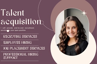 source and screen top talent for your company