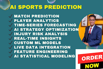 build ai sports prediction and performance analytics models