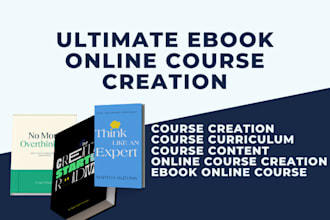 create ebook online course create course content