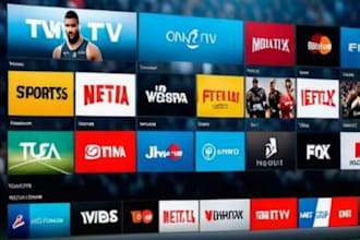create professional iptv server setup and include restream and playlist
