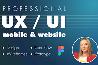 create UX UI for web and apps