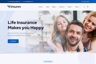 build public adjuster website, insurance claim website, property damage website