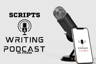 write engaging podcast descriptions, trailers, and intro outro scripts