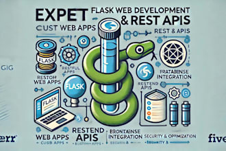 code professional flask web development and custom apis