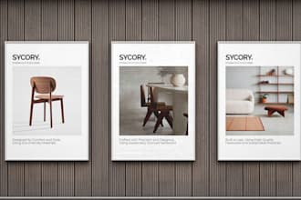 design swiss style modern posters