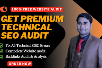 do website technical SEO audit and fix screaming frog, ahrefs or semrush errors