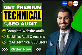 do technical SEO audit and fix screaming frog, ahrefs and semrush errors