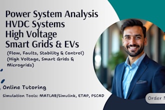 handle power system analysis, hvdc, smart grids, and ev tasks