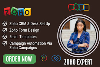 customize zoho CRM, zoho one, zoho forms, zoho campaigns, brevo automation