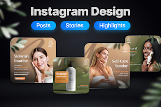 instagram design for beauty brand