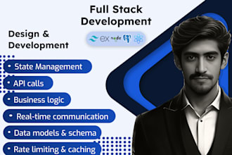 create a professional full stack website with modern stack