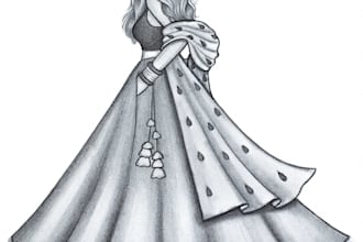 draw detailed fashion flat sketches with technical illustrations