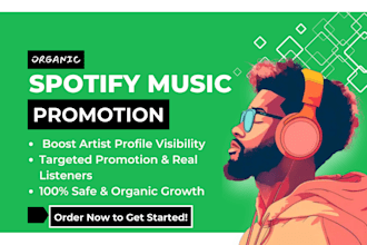grow artist profile, spotify music promotion, spotify album promotion