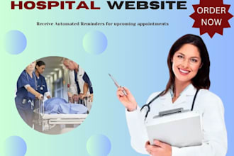 design medical, hospital, clinic, health care, dental, wellness, fitness website