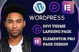 design divi landing page with divi theme page builder divi portfolio divi expert