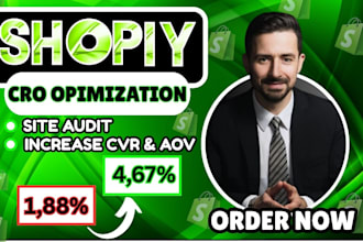 do a shopify cro audit to increase the conversion rate of your store