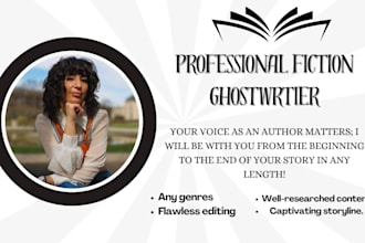 be your science fiction novel or ebook ghost book writer fantasy book writer