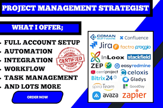 do jira confluence coman factro proggio inloox stackfield crm project management