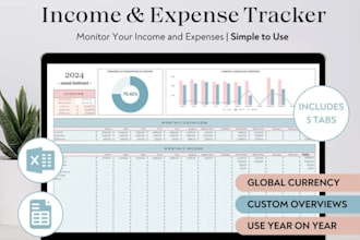create custom excel spreadsheet budget tracker  finace tracker client tracker