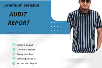 provide advance SEO audit report for your website