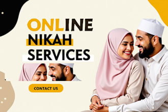 officially lead online muslim nikah marriage as official imam