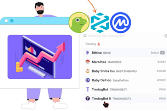build dextool trending bot, trending bot, popcoin bot, pinksale bot, volume bot