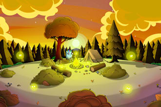 create a cartoon style illustration of anything for you