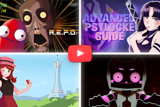 draw cartoon youtube thumbnail in any style