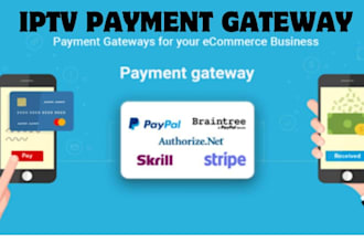 setup high risk iptv payment gateway, payment processor 2d, 3d gateway for web