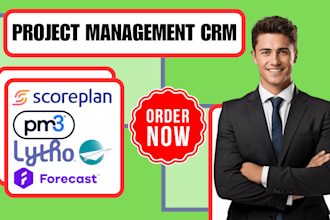 setup project management crm scoreplan pm3 lytho paymo forecast chasesoftware