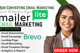 mailerlite email marketing, landing page, bravo automation, brevo newsletter