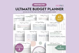 create custom google sheets, excel budget planner, forecast or wedding planner