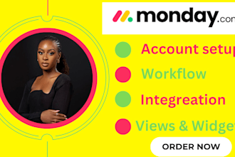 optimize workflow automation setup boards dashboards with monday crm monday com