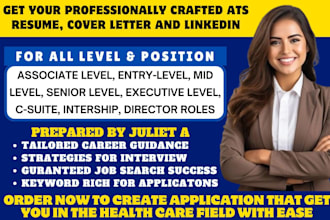 write an ats healthcare clinical medical doctor registered nurse pharmacy resume