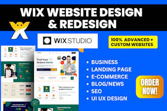 wix website redesign wix website, design wix website with wix studio
