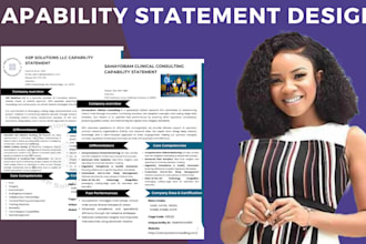 design government capability statement, federal capability statement