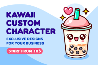 create kawaii character for you