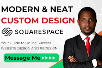 build squarespace photography website, design portfolio real estate blog website