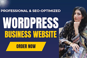 build a one page wordpress website for your small business