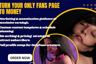 set up your only fans model profile, build your only fans agency website