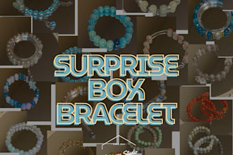 send a surprise bracelet box with over 3 bracelets