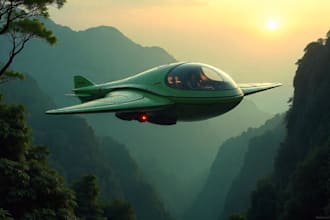 draw sci fi vehicle design and spaceship concept art