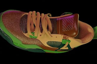 create 3d models sneakers design shoes packs