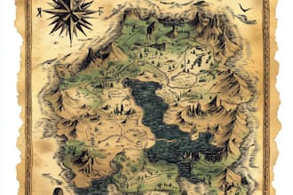 draw a custom map for fantasy