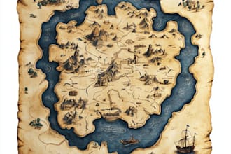 do maps for your fantasy game, book and projects