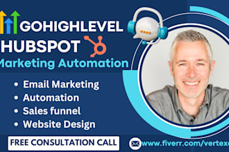 setup gohighlevel saas automation workflow gohighlevel crm hubspot landing page