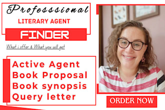 find active literary agents for fiction, nonfiction children book, screenplay