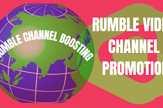do rumble video promotion boost and manage your channel