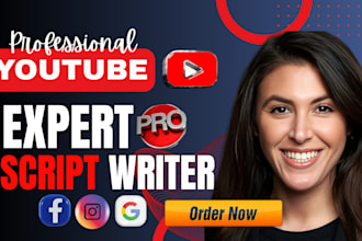 be your professional researcher and youtube scriptwriter