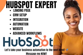 do hubspot landing page sales funnel automation email marketing website workflow